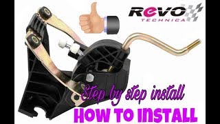 REVO TECHNICA EP3 Full Short Shifter fitting Honda Civic Type R  How to fit step by step guide [upl. by Hctub]