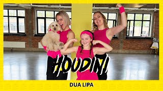 Dua Lipa  Houdini  Dance Video  Choreography  Easy Kids Dance [upl. by Okiron]