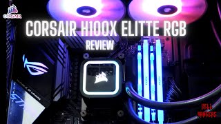 Corsair H100X RGB Elite Unboxing especial [upl. by Anihpled]