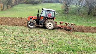 Zetor 6245  Oranje kukuruzišta  Vogel amp Noot HF L800 [upl. by Gemperle837]