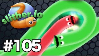 MASTEROV IS BACK ON SLITHER MUST WATCH  Slitherio Gameplay Part 105 [upl. by Brackely]