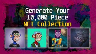 How to create a NFT Collection No Code  Generate NFT Online [upl. by Bocyaj]