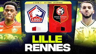 🔴 LILLE  RENNES  🔥 Enorme Choc pour lEurope   losc vs srfc   LIGUE 1  LIVEDIRECT [upl. by Ecikram48]