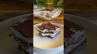 Best Eggless Tiramisu Without Ladyfinger Biscuits  Easy Tiramisu Recipe  At Home shorts [upl. by Charry]