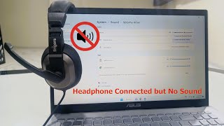 Fix Headphone Connected But No Output Sound in Windows 1110 [upl. by Adnawyt48]