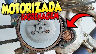 Como trocar Engrenagem da embreagem da bike motorizada 50cc [upl. by Amatruda]