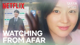 Is it love Kim Jiwon admires Kim Soohyun from a distance  Queen of Tears Ep6  Netflix ENSUB [upl. by Fairley241]