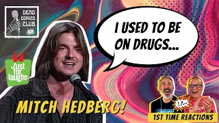 I used to be on drugs 😆 YOUNG MITCH HEDBERG 🤣 Just for Laughs 1998 😆 REACTION VIDEO [upl. by Meedan]