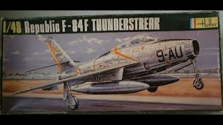 Completing Heller´s 148th Republic F84F Thunderstreak [upl. by Weisburgh]