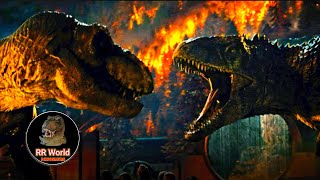 Jurassic World Dominion  T Rex vs Giganotosaurus [upl. by Nyral275]