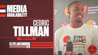 Cleveland Browns Cedric Tillman Opens Up About How Hes Preparing For Year 2 In The NFL [upl. by Gerianna]