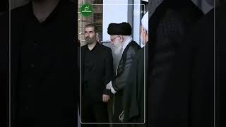 📹 The moment when Imam Khamenei entred the Imam Khomeini r Musalla to attend Friday Prayer prayer [upl. by Carlos103]