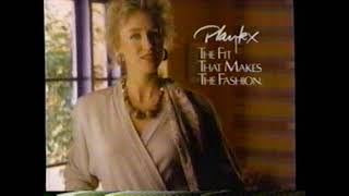 1992 Playtex Cross Your Heart Bra quotThe fit that makes the fashionquot TvV Commercial [upl. by Otrebireh]