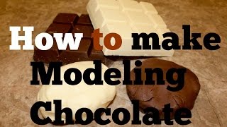 How to make Modeling Chocolate [upl. by Ymirej]