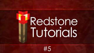 Redstone Tutorials  5 Neater Piston Doors [upl. by Bekah]