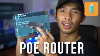 TPLINK POE Switch Unboxing Installation [upl. by Yennep]