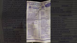 1st experience of buying crackers Saravanas Pattasu Bazaar Avadi diwali2024 diwalicrackers [upl. by Ginsburg]