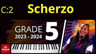 ABRSM Grade 5 Piano 2023  Scherzo No 14 from 30 Children’s Pieces Op 27 Kabalevsky [upl. by Magnus866]