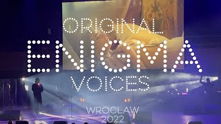 Enigma live Original Enigma Voices  Live The Voice Wroclaw 2022 [upl. by Kcirdneh]