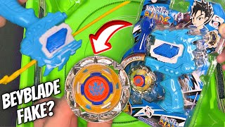 BEYBLADE FAKE TESTEI O PIÃO MONSTER BLADE CONTRA BEYBLADE X PETER PLAY [upl. by Akeem]