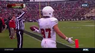 Paige Hauls in 23YD TD vs Purdue [upl. by Chiquita]