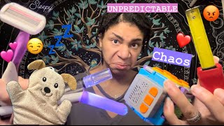 ASMR  Chaotic amp Unpredictable [upl. by Anaer]