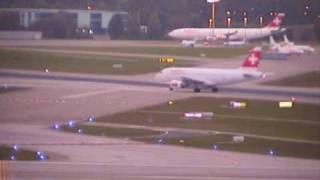 Pictures From Zurich Airport LiveStream Webcam [upl. by Adlemy]