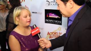 Glee Actress Lauren Potter at Actors For Autism Event [upl. by Grossman]