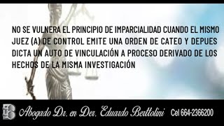 EL PRINCIPIO DE IMPARCIALIDAD JUDICIAL SISTEMA PENAL ACUSATORIO [upl. by Ycat219]