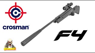 Crosman F4 First Impressions [upl. by Hamrnand]