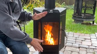 Flame Pro Pellet Patio Heater One Year Review [upl. by Kaleb]