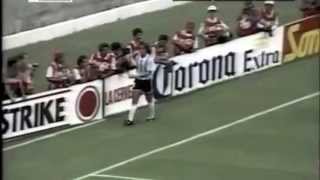 1993 Batistuta vs Mexico Copa America final [upl. by Ainoval]