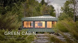 Hidden in the Trees Discover the Green Cabin’s Tranquil Design Secrets [upl. by Ihtraa]