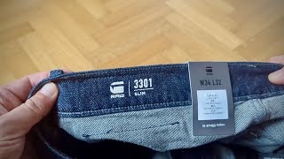 Gstar Raw 3301 slim jeans [upl. by Eveivenej]