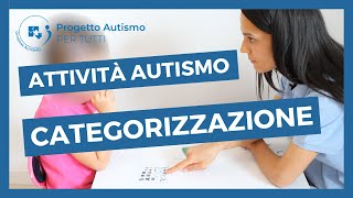 AUTISMO e attività da proporre a SCUOLA Attività di CATEGORIZZAZIONE per lautismo 1  Spiegazione [upl. by Dwight]