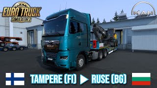 Euro Truck Simulator 2  Tampere FI ▶ Ruse BG [upl. by Senzer]