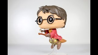 HARRY POTTER ON BROOM Funko Pop review [upl. by Amadus]