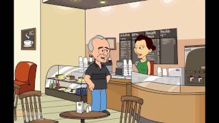 Charlie Sheen TRIES to buy coffee [upl. by Redna422]