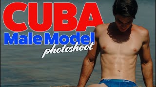 Male Model Photoshoot on the coast in Cuba [upl. by Terti52]