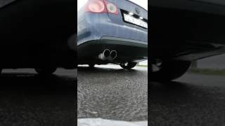 Jetta Mk5 TDI Straight pipe from catback [upl. by Ardeha]