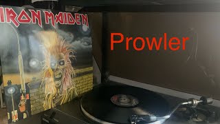 Prowler Iron maiden from Lp vinyl ‘’Iron Maiden’’ reissue of 2014  RIP Paul di anno 21102024 [upl. by Sibbie]