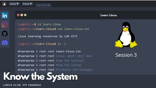 Know the Linux File System Session 3 [upl. by Eckel]