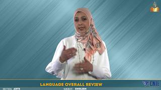 Section Lettres – English  Language Overall Review [upl. by Aehsel]