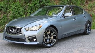 2015 Infiniti Q50S Start Up Road Test and In Depth Review [upl. by Mordy]