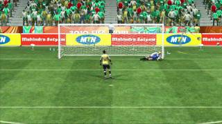 2010 FIFA World Cup South Africa Tutorial  Penalty Shots [upl. by Noret]