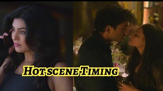 Aarya season 3 Hot scene timing Web series Desny hot Star Cast sushmita sen Shikandar khar Aarushi [upl. by Anneyehc]