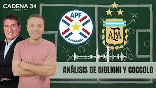 ARGENTINA NO JUGÓ BIEN Y PERDIÓ BIEN  Paraguay 21 Argentina  Por Giglioni y Coccolo [upl. by Akenaj]