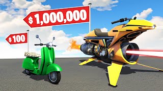 BUYING CHEAPEST VS WORLDS EXPENSIVE BIKE IN GTA 5 [upl. by Leugimsiul]