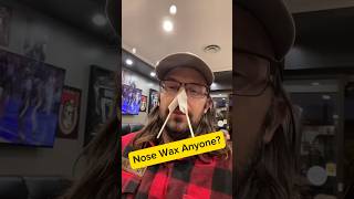 Nose wax Nooo Waaay wow [upl. by Iclehc]