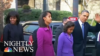 Malia Obama Graduates From High School  NBC Nightly News [upl. by Ahswat]